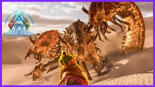 We krijgen RUZIE met 4 Deathworms 😱  Ark Ascended Scorched Earth E34 [upl. by Haywood]