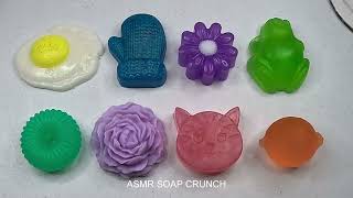 SOFT Glycerin Soap Cutting ASMR Satisfying Sounds [upl. by Nueovas577]