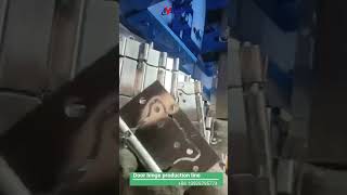 Door hinge production line machinery flush hinge manufacturing hingemachinery [upl. by Hayman]