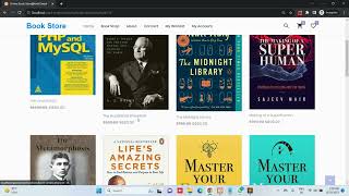 Online Book Store using PHP and MySQL  PHPGurukul [upl. by Goldwin]
