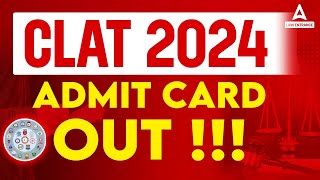 CLAT 2024 Admit Card Released 😱  Step by Step Process to Download CLAT Admit Card [upl. by Milon]