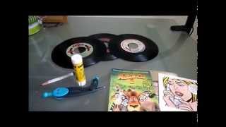 ✄ DIY Customiser vos vieux vinyles ✄ [upl. by Stubstad]