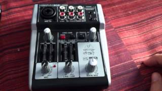 Unboxing Behringer Xenyx 302USB [upl. by Lat863]