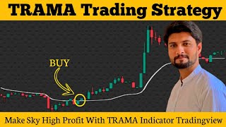 Trend Regularity Adaptive Moving Average  TRAMA Indicator Tradingview Lux Algo [upl. by Nylrats]