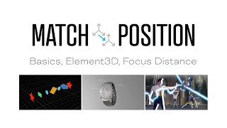 Match Position Tutorial After Effects Script [upl. by Eanel]