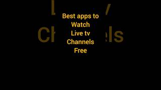 apps to watch free live tv channels on samsung smart tv shorts [upl. by Ecinej523]