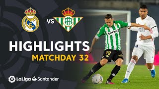 Highlights Real Madrid vs Real Betis 00 [upl. by Jemmy]