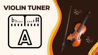 Free Violin Tuner GDAE Tuning [upl. by Aloise]