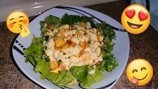 Sezar Salatası Sosu🥗Sosi i Cesar Salat 🥗Caesar Salad Dressing Recipe🥗 [upl. by Nyladam]