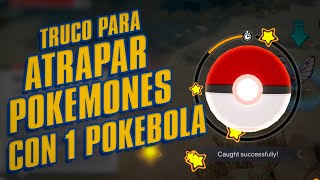 HAZ ESTO PARA ATRAPAR POKEMONES CON 1 SOLA POKEBOLA  MONSTER GIGANTAMAX [upl. by Korten]