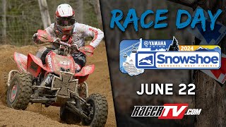 2024 GNCC Racing Live  Round 9  Snowshoe ATVs [upl. by Adaynek]