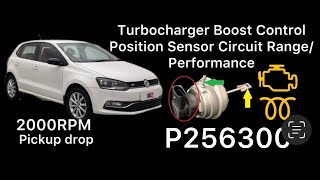 VW Polo pickup problem heater light Engine light blinkingpolo p2563 Turbocharger Boost Control [upl. by Savior]