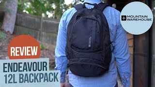 Mountain Warehouse Endeavour 12L Backpack Review [upl. by Lokin]