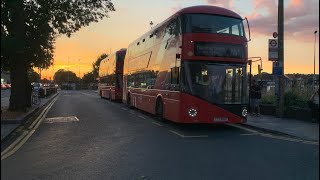 FULL ROUTE VISUAL Route H91 Hammersmith  Hounslow West LT660 LTZ660 [upl. by Koral96]