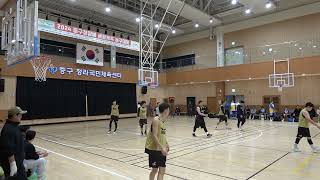 2024 중구청장배 생활체육 농구대회 7경기 대명 vs 인더스 3 [upl. by Talbert]