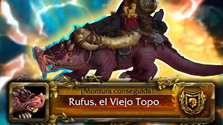 🐭 RUFUS EL VIEJO TOPO 🦡 CÓMO CONSEGUIR MONTURAS FÁCILES THE WAR WITHIN 🔥  World of Warcraft [upl. by Dauf751]