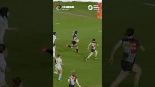 Sarah Bonars Interception amp Perfect Offload to Flo Robinson 🤝🃏 womensrugby shorts [upl. by Philana]