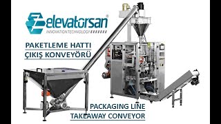 PAKETLEME ÇIKIŞ KONVEYÖRÜ  PACKAGING TAKEAWAY CONVEYOR [upl. by Neira180]