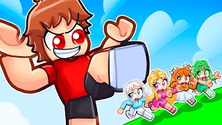 Roblox STOMP STUFF Simulator With MY CRAZY FAN GIRLS [upl. by Eilzel]