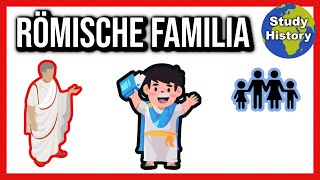 Familie im alten Rom I Zusammenleben in der Hausgemeinschaft  Werte in der familia einfach erklärt [upl. by Gladi176]