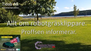 Allt om robotgräsklippare Tidab Robomow Belrobotics gräsklippare gräsmatta trädgård bäst i test Råd [upl. by Llevron]