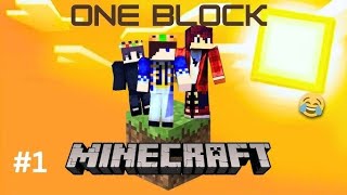 One Block Series 1 Surviving on a Single Block  One Block Series Part 1  Techno Gamerz [upl. by Chrissie]