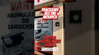 Akumulatory samochodowe w sklepie TOPCAR Legnica [upl. by Havens]