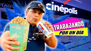 Un dia TRABAJANDO en CINEPOLIS Fidelito Fi [upl. by Ayn11]