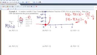 Section 4 2 CDF to Probability Values [upl. by Saoj]