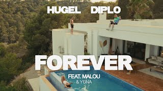 HUGEL Diplo  Forever feat Malou amp Yuna Official Visualizer [upl. by Mary]