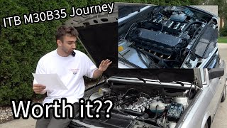 The Complete Cost Breakdown and Review of ITB M30B35 Swapping my BMW E28  The Good and the Regrets [upl. by Benioff833]