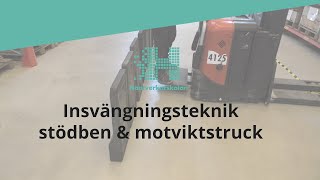 Grundteknik stödben och motviktstruck [upl. by Barbaresi]