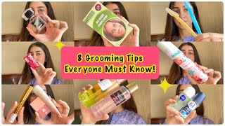 8 Grooming Tips Everyone Must Know 🤌✨  Self Grooming tips for Uni College amp School Girls 💕 [upl. by Princess]