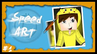 Minecraft Avatar SpeedArt 1 quot RuLingGame quot [upl. by Pearl]