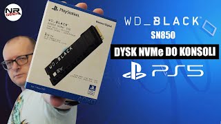 Dysk NVMe WDBlack SN850 do konsoli Playstation 5  Hardware [upl. by Nylesoj]