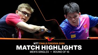 Alexis Lebrun vs Lin Shidong  MS R16  WTT Finals Fukuoka 2024 [upl. by Adiv]