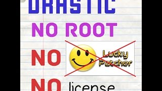 How to download Drastic No lucky patcher No root No license Change Option crash FIXED [upl. by Uzzial522]