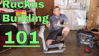 How To Build a Honda Ruckus Pt1 [upl. by Madeleine]