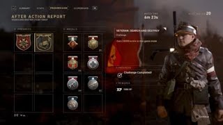 Call of Duty® WWII search amp destroy win flak tower win 4 to 2 9 amp 1 [upl. by Ynna]