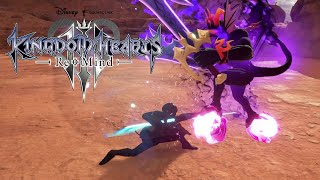 【KH3 Mod】Another Road v22 謎の男BBS vs ダークインフェルノ  Mysterious Figure vs Dark Inferno No Damage [upl. by Nacul]