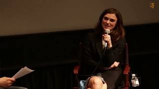 Keira Knightley Starts ASMR in the middle of a lecture [upl. by Eiramasil]