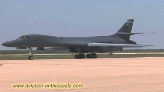 2012 Dyess Air Force Base Big Country Airfest B1B Lancer compilation video [upl. by Ecinna904]