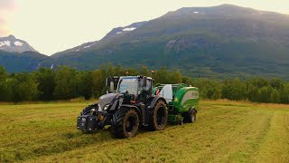 SILAGE Fendt 724 Gen 6  Mowing  Bailing  McHale [upl. by Molohs]