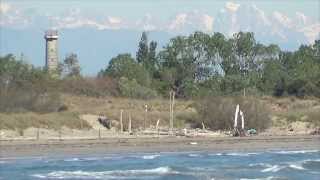 Alberoni  Venezia Lido  Spiaggia di dune [upl. by Ilarin]