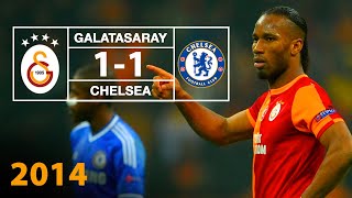 Galatasaray Maç Özetleri  2013  2014 Şampiyonlar Ligi  Galatasaray 11 Chelsea [upl. by Ariaj774]