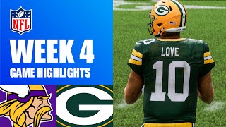 Vikings vs Packers Week 4  Madden 25 Simulation Highlights [upl. by Aicilak]