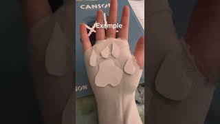 Making paws gloves DIY therianmask therian furry diy art gloves [upl. by Worden]