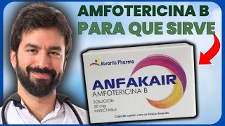 AMFOTERICINA B💉 ¿Cómo se usa TRATAMIENTO de INFECCIONES FÚNGICAS GRAVES  MÁS [upl. by Elmina114]