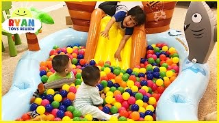 The Ball Pit Show for learning colors Children and Toddlers educational video [upl. by Assenav407]