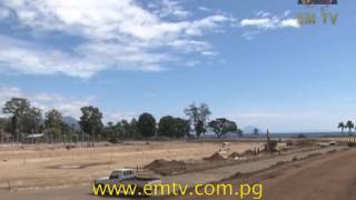 Tkatchenko Visits Kimbe to See Sports Infrastructures for Coming PNG Games [upl. by Nellahs59]